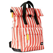 roka-canfield-b-small-recycled-canvas-backpack---coral-stripe-pinkwhite-35902395