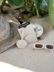 Stackers Shell Luggage Tag - Havregryn Cream