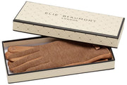 Elie Beaumont sildebenshandsker - Camel Brown