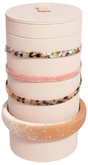 Stackers Hair Accessory Organizer - Blush Pink