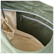 Roka Hoxton Large Bomuld Canvas Skuldertaske - Willow Green