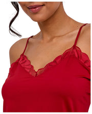 Falke Delicate Touch Chemise Top - Ventimiglia Rød