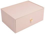 Stackers Supersize Deep Drawer Makeup Organizer - Blush/Guld