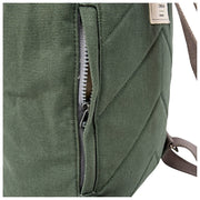 Roka Hampton Lille bomuldslærredsrygsæk - Willow Green