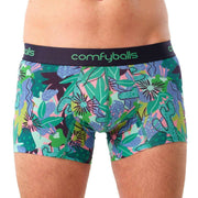 Comfyballs Cotton Regular Boxer - Tropical Green