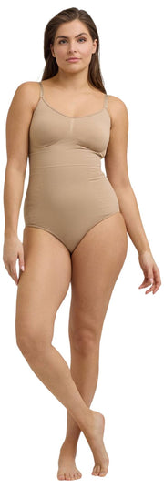 Falke Smart Support Højtaljet Shaping Brief - Camel Beige