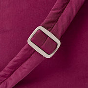 Roka Oxford Medium Taslon Skuldertaske - Merlot Rød