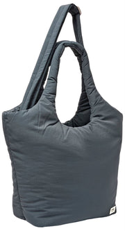 Roka Oxford Medium Taslon Skuldertaske - Raven Grey