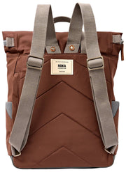 Roka Canfield B Medium genbrugsnylon rygsæk - Rocky Road Brown