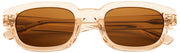 MessyWeekend Bruce Blue Light Sun Læsebriller - Brun/Peach Beige
