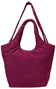 Roka Oxford Medium Taslon Skuldertaske - Merlot Rød