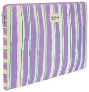 Hindbag Ava Small 13 tommer Laptop Taske - Grøn/Parma Stripes