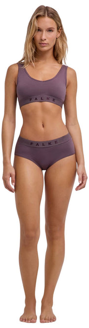 Falke Daily Comfort 2-Pack Bustier Bralette - Rose Pink/Lilla