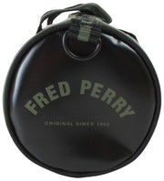 Fred Perry Classic Mini Barrel Bag - Laurel Wreath Grøn/Sort