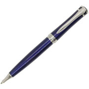 David Aster Ballpoint Pen - Blue/Silver