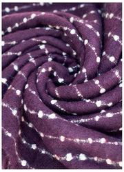 Powder Dakota Cozy Scarf - Damson Purple