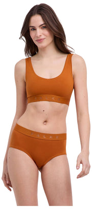 Falke Daily Comfort 2-Pack Bustier Bralette - Pink/Orange