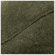 Dents Grafham Herringbone Tweed Flad Kasket - Skovgrøn