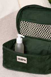 Hindbag Gaspard Vanity Bag - Velvet Pine Green