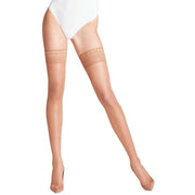 falke-lunelle-8-denier-stay-ups---powder-brown-35504130