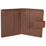 Dents Aire Bifold Card Holder Pung - Chokoladebrun