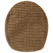 Dents Blashford Tweed flad kasket - kastanjebrun