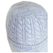 Dents Cable Knit Beanie Hat - Lyseblå