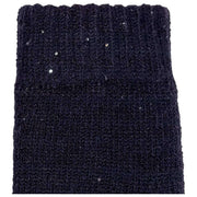 Dents Chevron Knit Paillethandsker - Navy