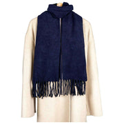 Dents Embellished Sparkle Scarf - Navy