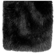 Dents Fingerless Faux Fur Vanter - Sort