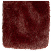 Dents Fingerless Faux Fur Vanter - Bourgogne