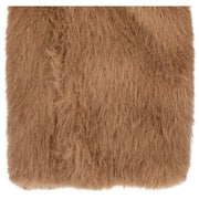 Dents Fingerless Faux Fur Vanter - Chestnut Brown