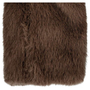 Dents Fingerless Faux Fur Vanter - Mocca Brown