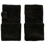 Dents Fingerless Knitted Wrist Warmers - Sort