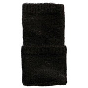 Dents Fingerless Knitted Wrist Warmers - Sort