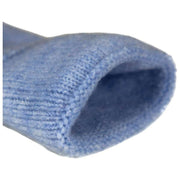 Dents Fingerless Knitted Wrist Warmers - Lyseblå