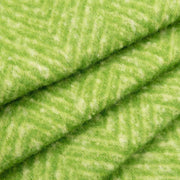 Dents Herringbone Blanket Scarf - Lime Green/Beige