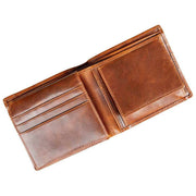 Dents Itchen Coin Bifold Pung - Cognac Brun