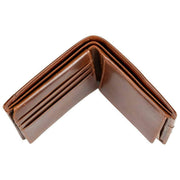 Dents Itchen Coin Bifold Pung - Cognac Brun