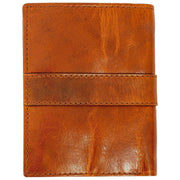 Dents Itchen Passcase Wallet - Cognac Brun