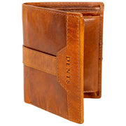 Dents Itchen Passcase Wallet - Cognac Brun