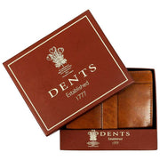 Dents Itchen Passcase Wallet - Cognac Brun