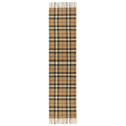 Dents Plaid Ternet kvast tørklæde - Beige