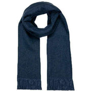 Dents Reversible Two-Tone Scarf - Navy