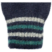 Dents Salcombe Rib Strik Handsker - Navy