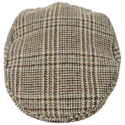 Dents Stanwick Tweed Flat Cap - Brun