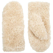 Dents Teddy Fleece vanter - Natural Beige
