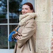 Dents Teddy Fleece Snood - Naturlig Beige