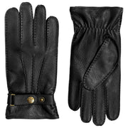 Dents Whitchurch Deerskin Læderhandsker - Sort