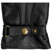 Dents Whitchurch Deerskin Læderhandsker - Sort